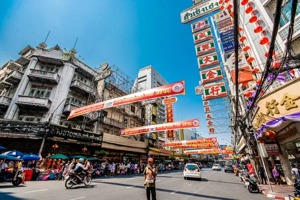 Chinatown Bangkok, Tayland — Stok fotoğraf