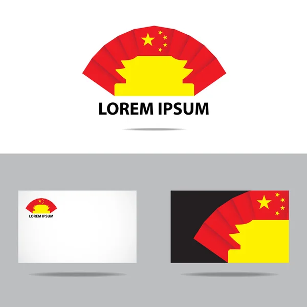 China company logo — Stock Vector