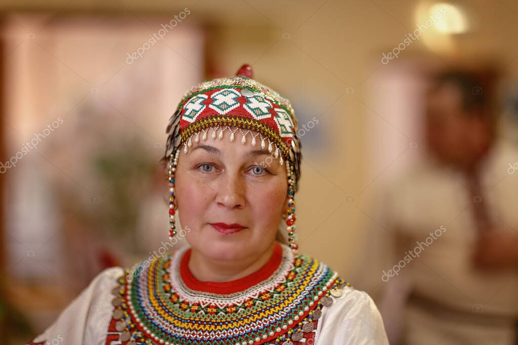 Cheboksary Chuvashia Rusia 2019 Una Cheboksary Chuvashia Rusia 2019 Una