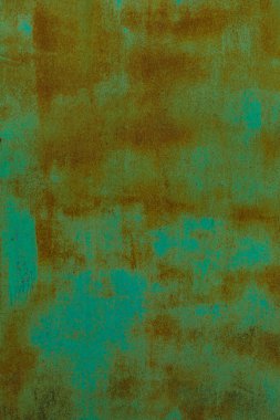 Metal duvar paslı yeşil.