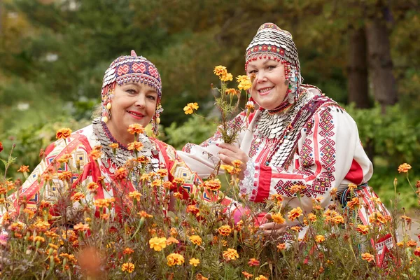 Cheboksary Chuvashia Ryssland 2021 Folklore Grupp Fritidscentret Samma Ålder Chuvash — Stockfoto