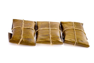 Tipik Meksika yemeği, Veracruz veya jarochos tamale, muz yaprağı, mısır unu ve kırmızı adobo ile hazırlanmış. İspanyol yemekleri, yani, İspanyolların Amerika 'ya gelişinden beri hazırlanan yemekler.