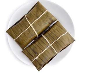 Tipik Meksika yemeği, Veracruz veya jarochos tamale, muz yaprağı, mısır unu ve kırmızı adobo ile hazırlanmış. İspanyol yemekleri, yani, İspanyolların Amerika 'ya gelişinden beri hazırlanan yemekler.