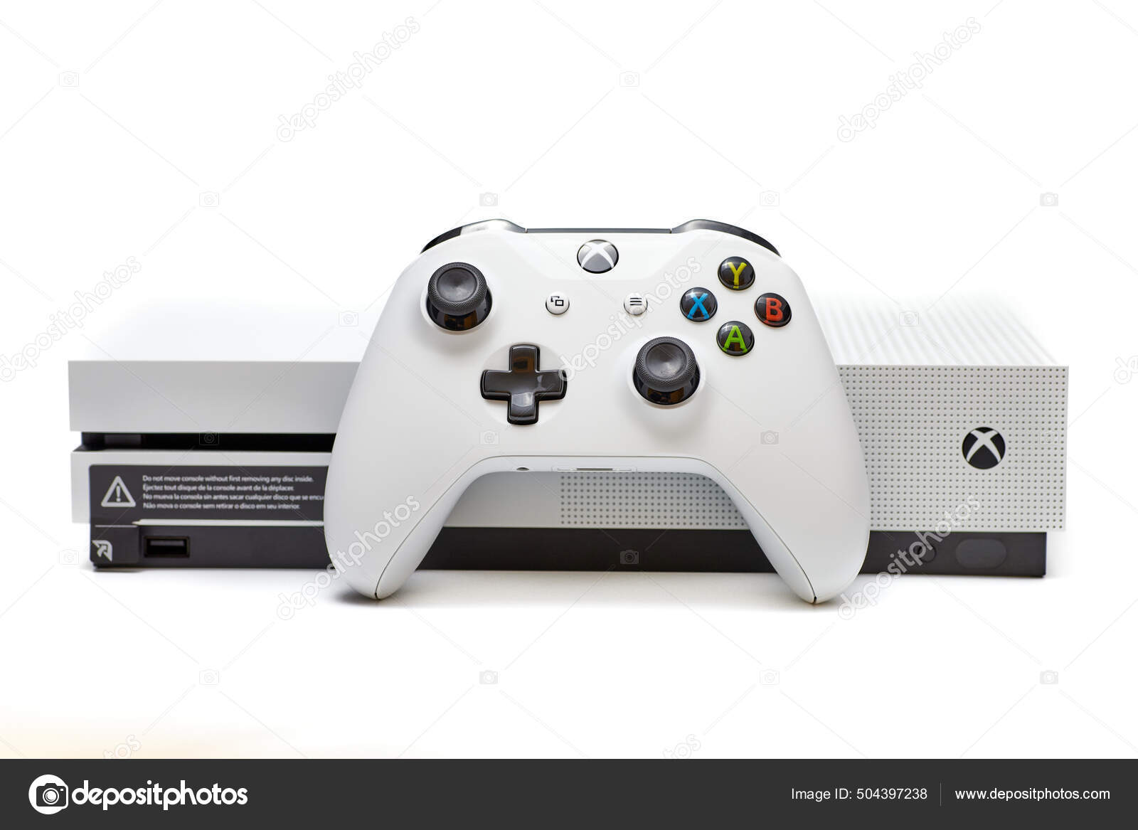 Mexico City Mexico September 2021 White Xbox One Game Console