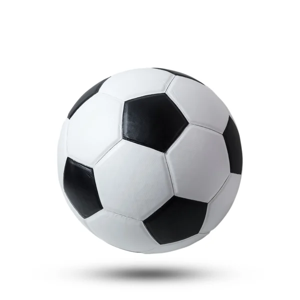 Fotbal izolat pe alb — Fotografie, imagine de stoc