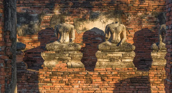 Paisaje Parque Histórico de Ayutthaya en Ayutthaya, Tailandia — Foto de Stock