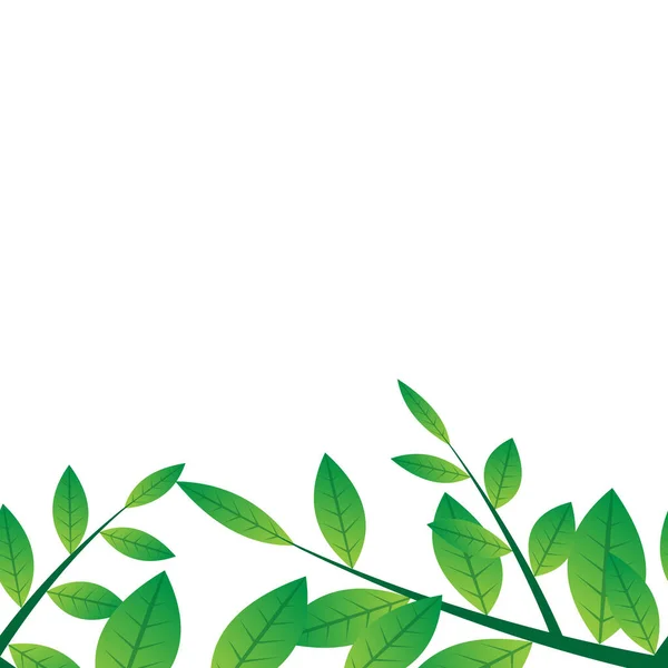 Естественный Шаблон Фона Шаблона Дизайн Вектора Зеленого Листа Обоев Фона — стоковый вектор