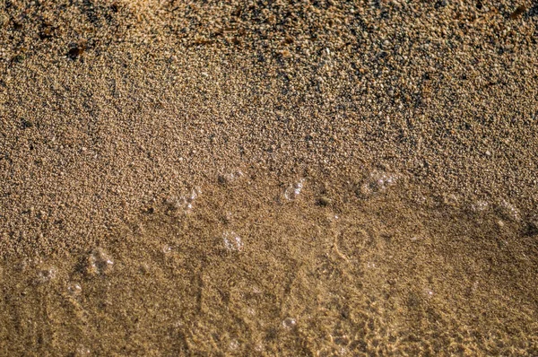 Conexão de areia e mar.Fundo mar — Fotografia de Stock