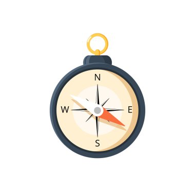 Pusula simgesini vektör.