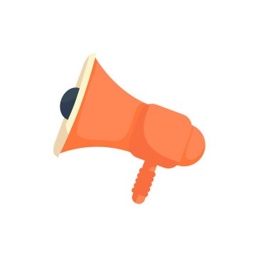 Megafon vektör simgesi.