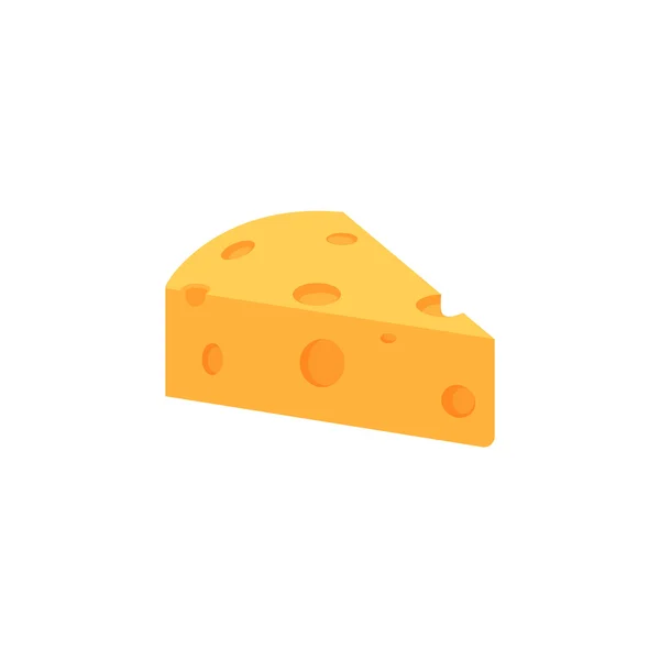 Queso vector icono web . — Archivo Imágenes Vectoriales