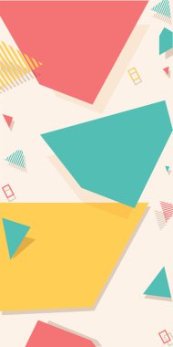 renkli kare arka plan