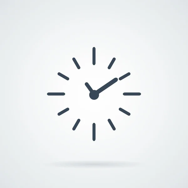 Clock vector Icon, — Stock Vector