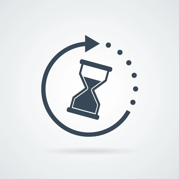 Time icon vector — Stock Vector