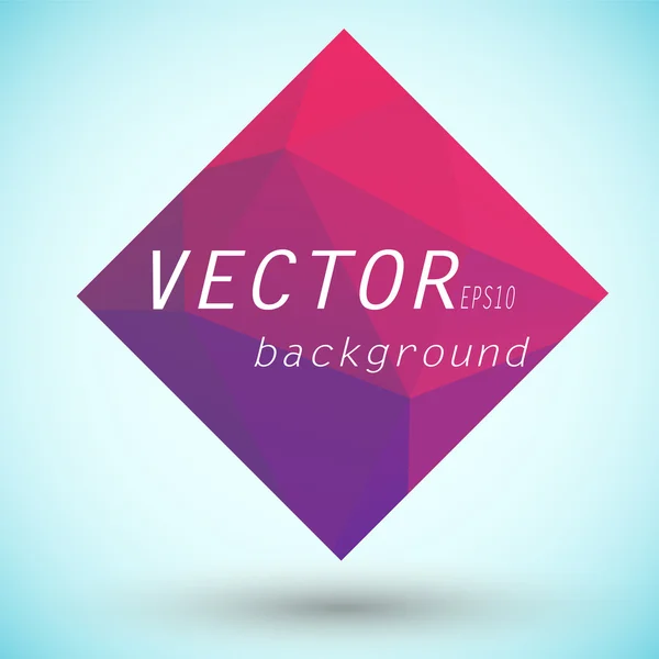 Ljusa geometriska bakgrund i vektor. — Stock vektor
