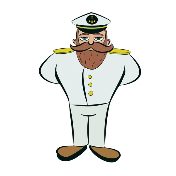 Captain. — Stock Vector