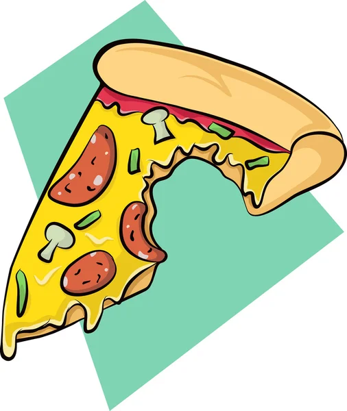 Logo de pizza — Image vectorielle