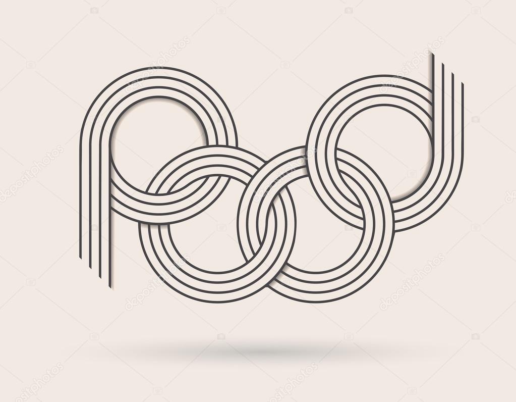 Abstract vector logo.