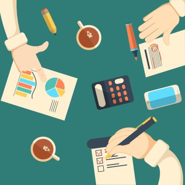 İş analizi ve finansal denetim.