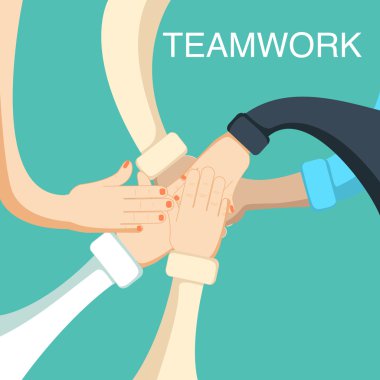 Takım çalışması ve işbirliği iş kavramı