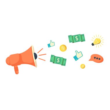 Girişimcilik düz tasarım konsepti