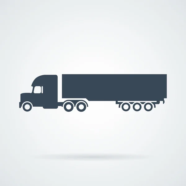 Printbig Truck Icon Vector — Stockvector