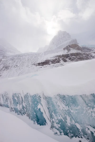 Kanadischer Athabasca-Gletscher — Stockfoto
