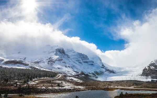 Ghiacciaio canadese Athabasca — Foto Stock