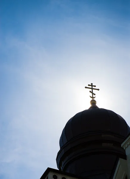 Orthodox church symbol. Cross — Stock Photo, Image