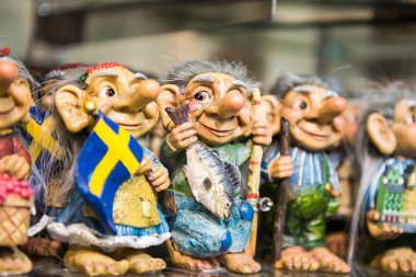 Swedish trolls clipart