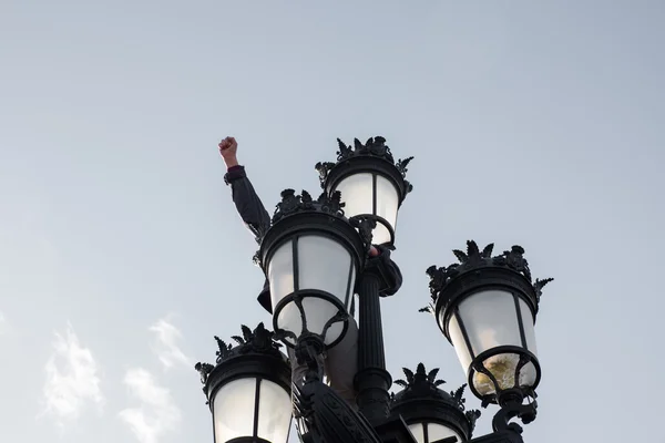 Je suis Charlie manifestacji — Zdjęcie stockowe