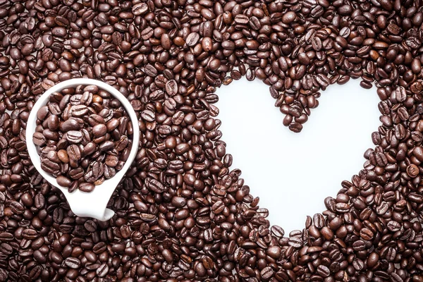 Coffee Heart — Stock Photo, Image