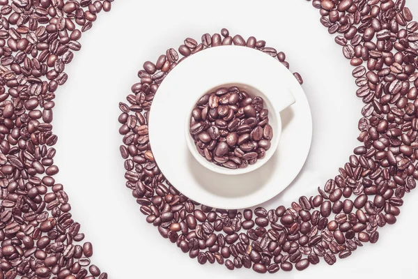 Turbilhão de café — Fotografia de Stock