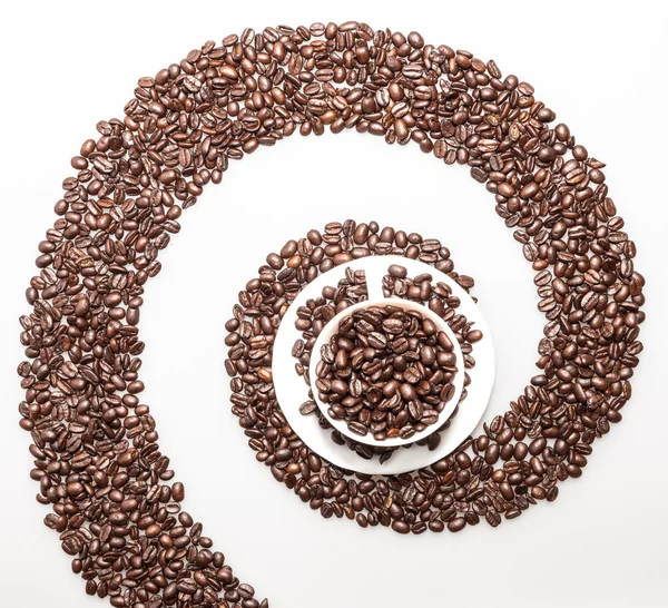 Coffee whirl — Stock Photo, Image