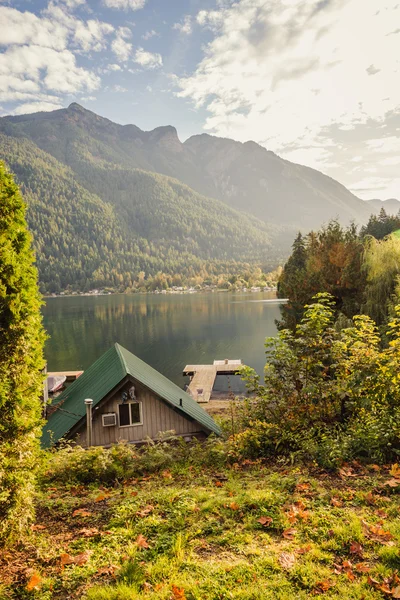 Paisagem do lago no Canadá — Fotografia de Stock