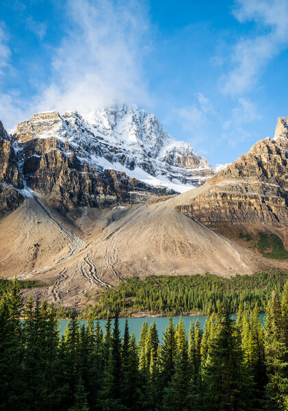 Mountain landscape in Canada