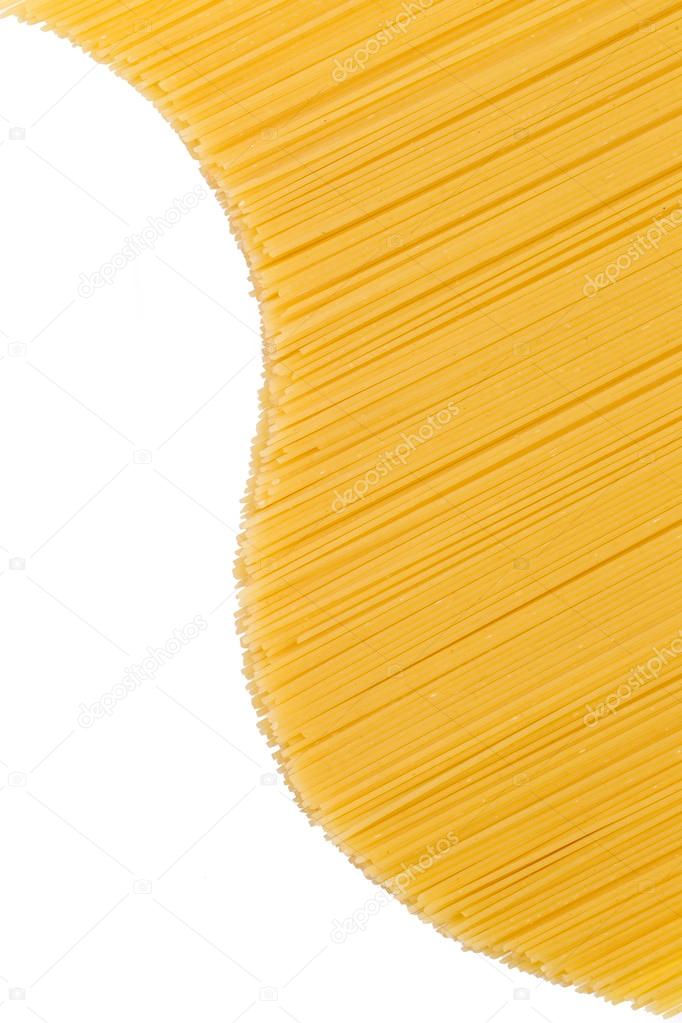 Spaghetti in the form of a wave