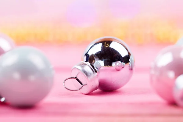 Brilliant christmas bauble and ornaments — Stock Photo, Image