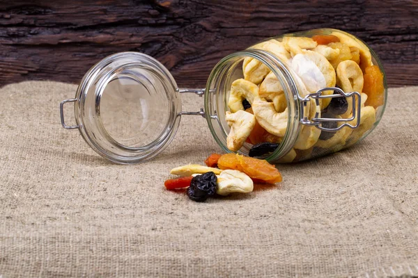 Dried fruits on a table Stock Picture