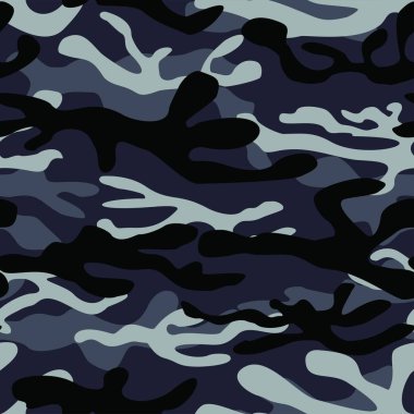 Koyu askeri kamuflaj. Vektörsüz iz. Ordu giysi veya baskı için kamuflaj