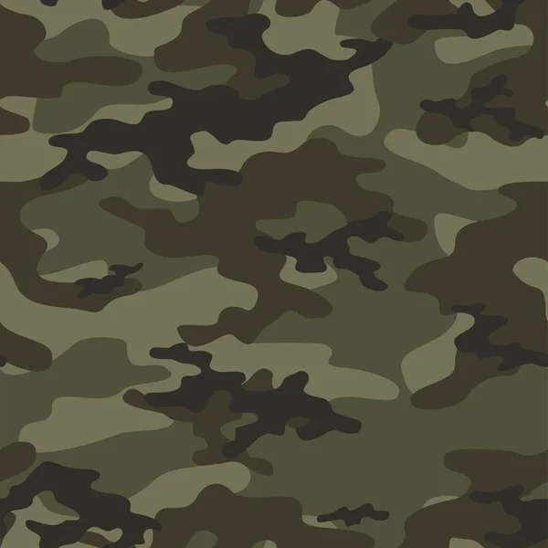 Camuflagem Militar Impressão Sem Costura Vetorial Camuflagem Exército Para Vestuário —  Vetores de Stock