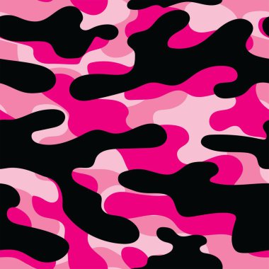 Askeri kamuflaj. Vektörsüz iz. Ordu giysi veya baskı için kamuflaj