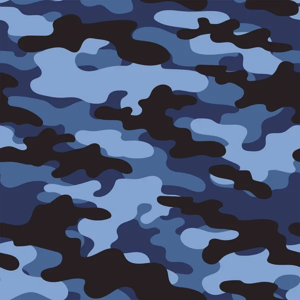 Militärkamouflage Vektor Sömlöst Tryck Armékamouflage För Kläder Eller Tryck — Stock vektor