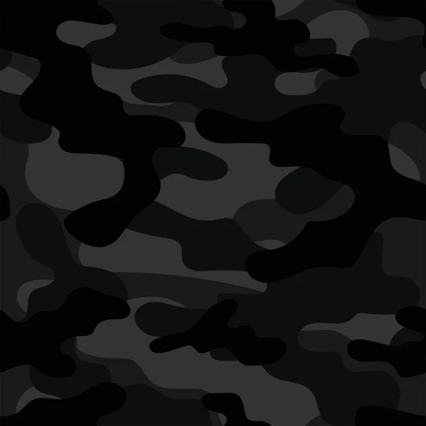 Military Camouflage Vector Seamless Print Army Camouflage Clothing Printing — Stock Vector