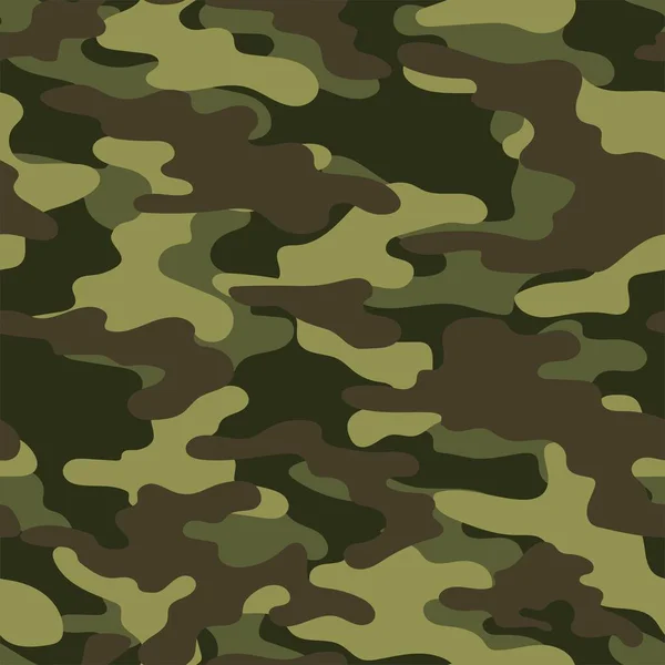 Camuflagem Militar Impressão Sem Costura Vetorial Camuflagem Exército Para Vestuário —  Vetores de Stock