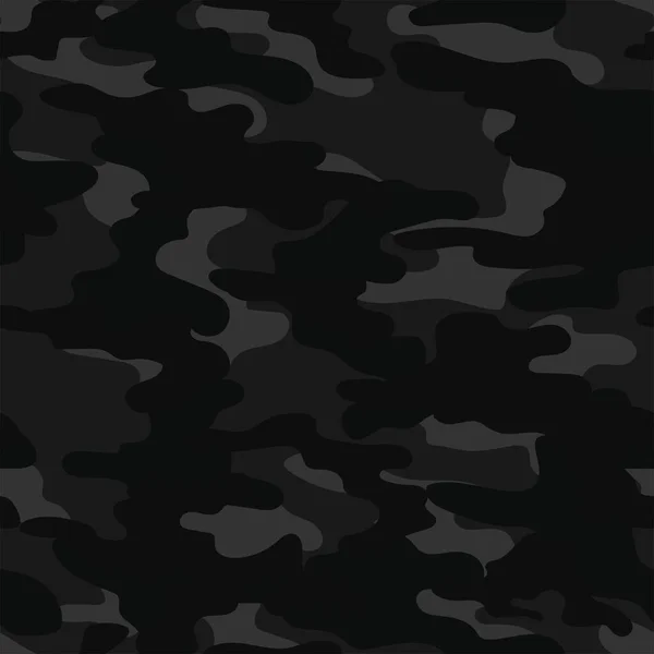 軍用カモフラージュ ベクターシームレスプリント 軍の服や印刷用迷彩 — ストックベクタ
