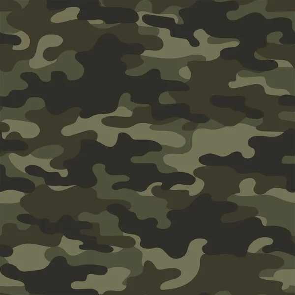 Askeri Kamuflaj Vektörsüz Ordu Yeşil Kıyafet Veya Baskı Için Kamuflaj — Stok Vektör