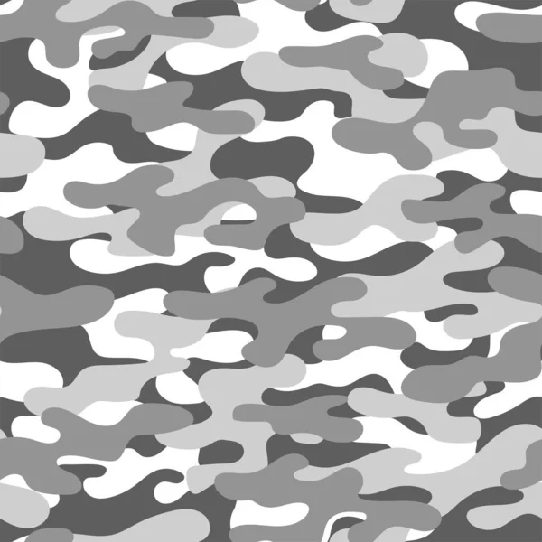 Grey Military Camouflage Vector Seamless Print Army Camouflage Clothing  Printing Stock Vector by ©kenionelove 459915794