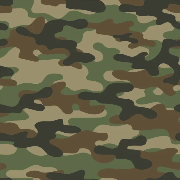 Abstraktní Maskovací Vzor Pro Textil Armádní Zelené Pozadí Moderní Design — Stockový vektor