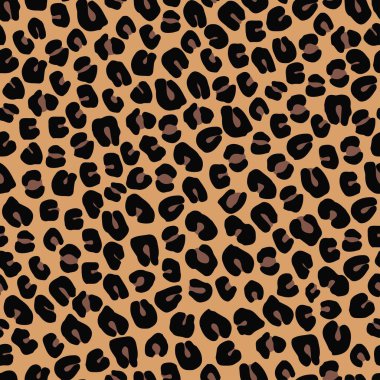 Leopar deseni, kusursuz desenli leopar rengi, kıyafet ya da parmak izi için.